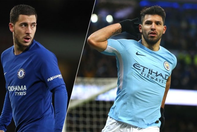 Hazard Explains Why He Voted Aguero As PFA Player Of The Year